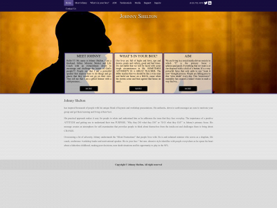 johnnyshelton.com snapshot