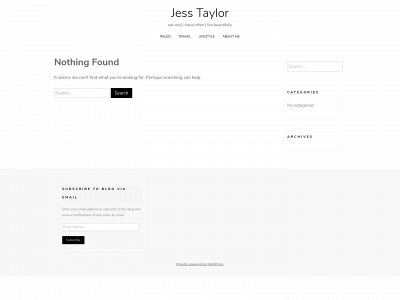 jesstaylorblog.com snapshot