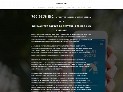 700plus.org snapshot