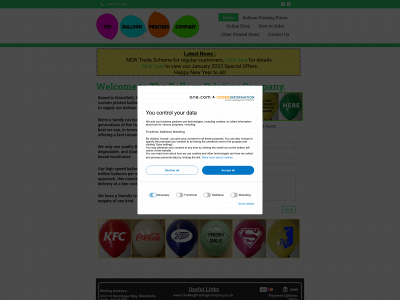 balloonprintingcompany.co.uk snapshot