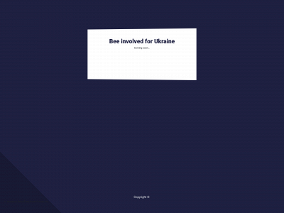 beeinvolved4ua.org snapshot