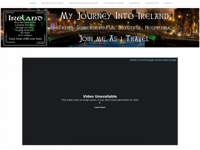 myjourneyintoireland.com snapshot