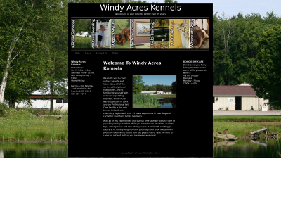 windyacreskennels.com snapshot