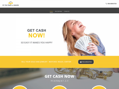 www.itzthepawnshop.com snapshot