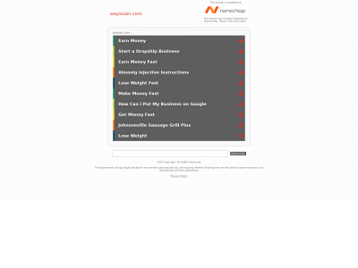 wayssian.com snapshot