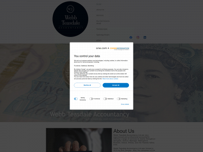 webbteasdale.co.uk snapshot