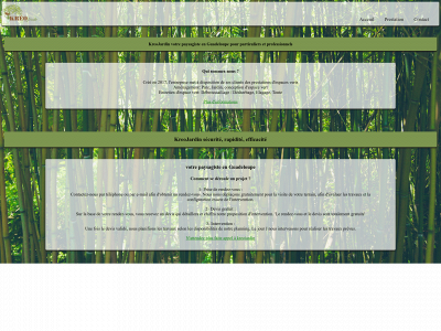 kreojardin.fr snapshot