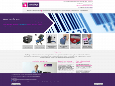 labelwarehouse.co.uk snapshot