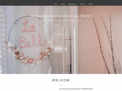 schoonheidsinstituutlabelle.be snapshot