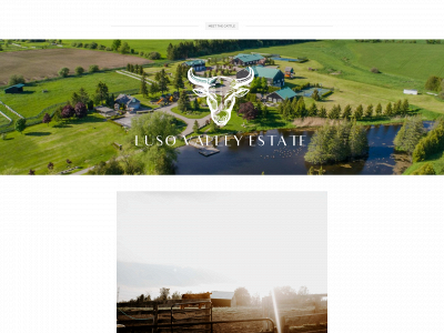 www.lusovalleyestate.com snapshot