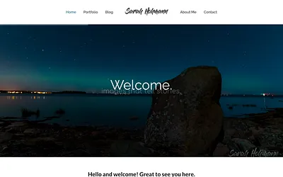 sarahhohmann.com snapshot