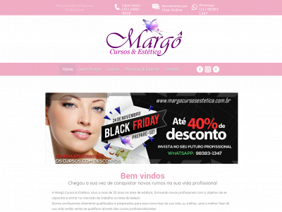 margocursosestetica.com.br snapshot