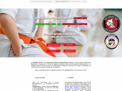 samuraidojo.org snapshot