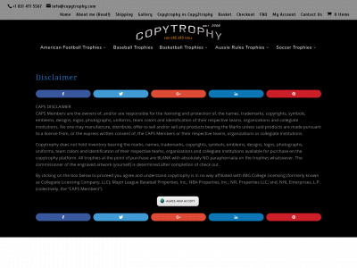 copytrophy.com snapshot