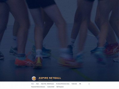 aspirenetballelite.com snapshot