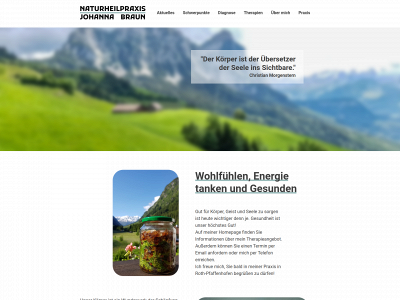 naturheilpraxis-johanna-braun.de snapshot