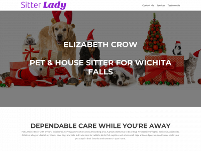 sitterlady.com snapshot