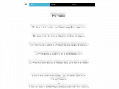 ayoolasamuel.com snapshot