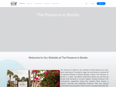 thepreserveinbonita.com snapshot