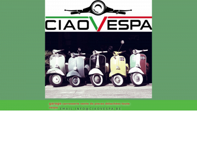 ciaovespa.be snapshot