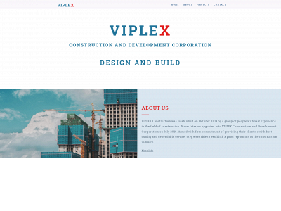 viplexconstruction.com snapshot