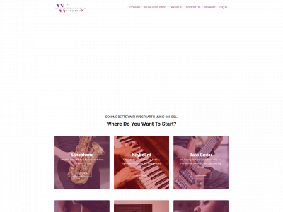 westgarthmusic.co.uk snapshot