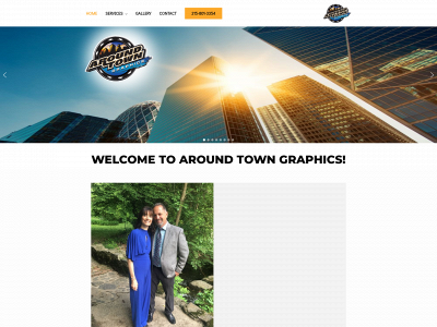aroundtowngraphics.com snapshot