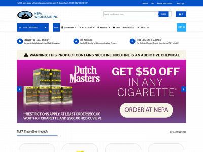 nepa2wholesale.com snapshot