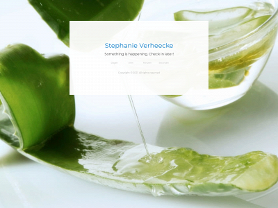 stephanieverheecke.be snapshot