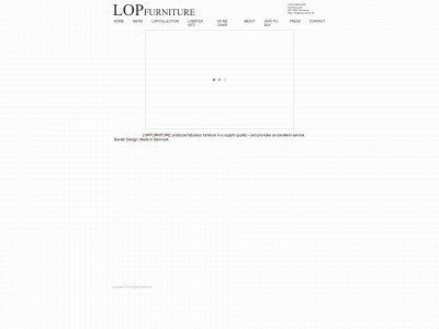 lopfurniture.dk snapshot