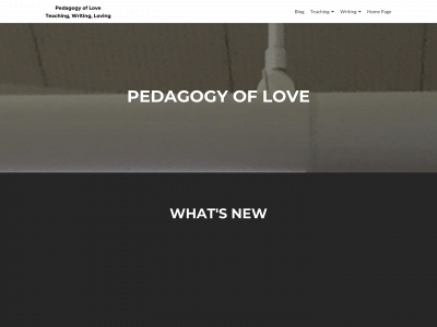 thepedagogyoflove.com snapshot