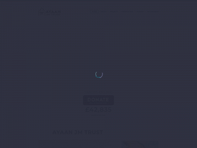 ayaanjmtrust.com snapshot