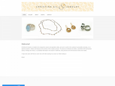 christinagil.com snapshot