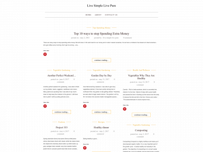 livesimplelivepure.com snapshot