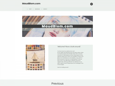 maudblom.com snapshot