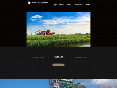 vanhovetransport.be snapshot