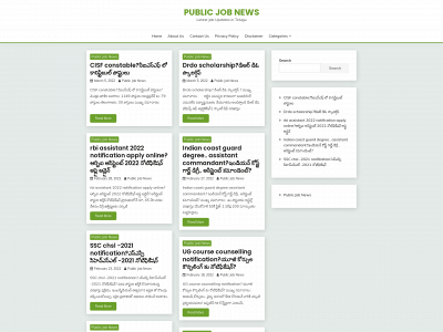 publicjobnews.com snapshot