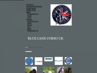 bluecanecorso.co.uk snapshot