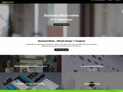 backslantmedia.com snapshot