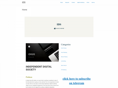 idigisociety.com snapshot