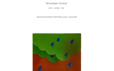 nicolaasvictor.com snapshot