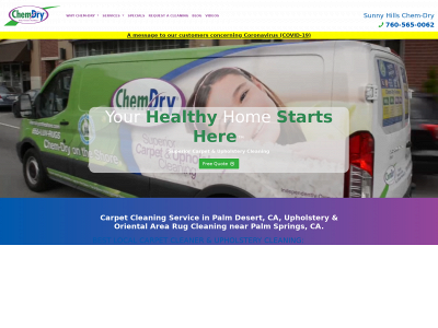 sunnyhillschemdry.com snapshot