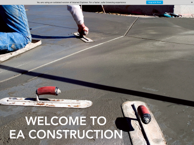eaconstruction.org snapshot