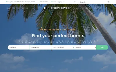 www.luxurygroup.net snapshot
