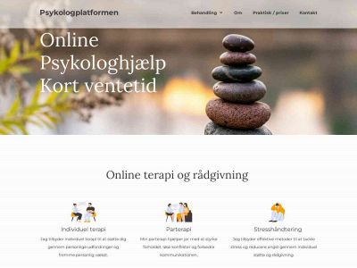 psykologplatformen.dk snapshot