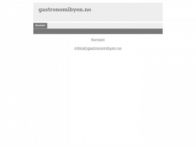 gastronomibyen.no snapshot