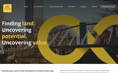 collaborate-land.co.uk snapshot