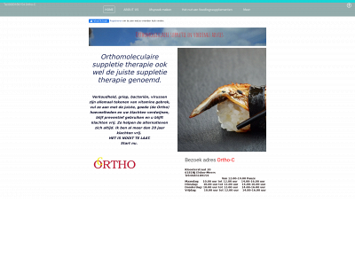 ortho-c.nl snapshot