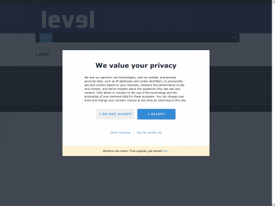 level.dk snapshot