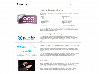 avantics.eu snapshot